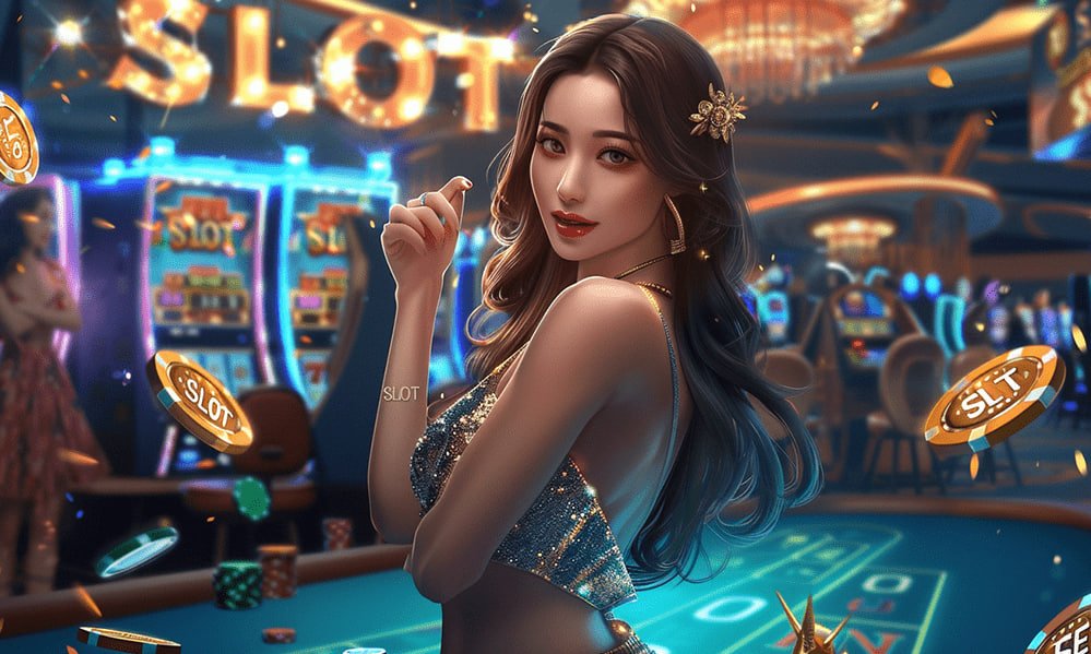 Permainan Caribbean Stud Poker dengan dealer langsung di imperialtoto menampilkan kartu yang dibagikan dan meja interaktif